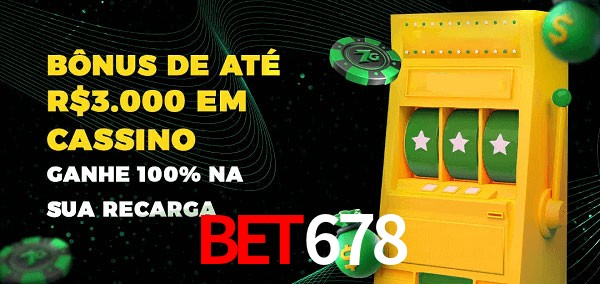 BET678 melhor bônus de depósito